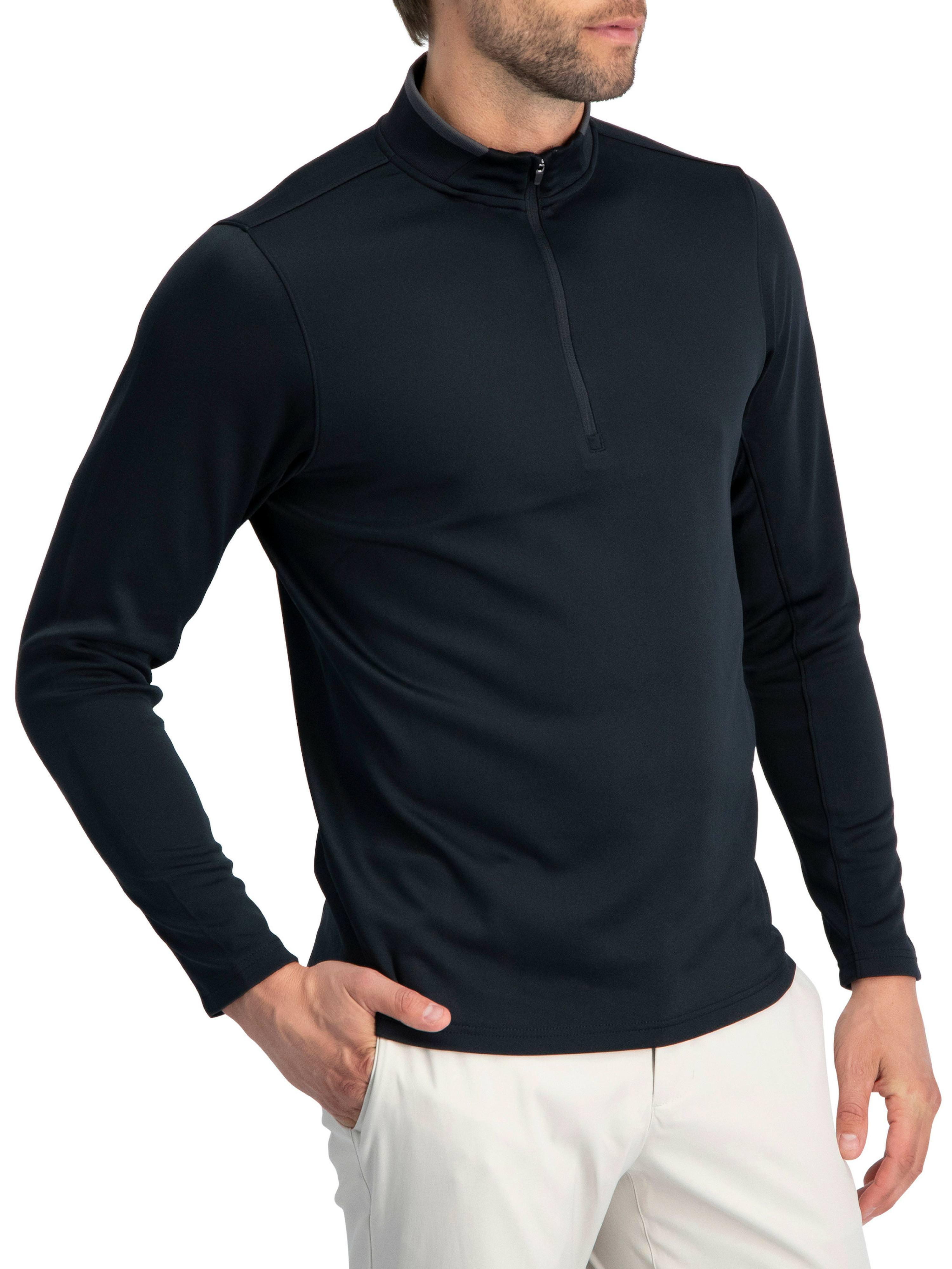 Fleece Golf Half Zip Pullover