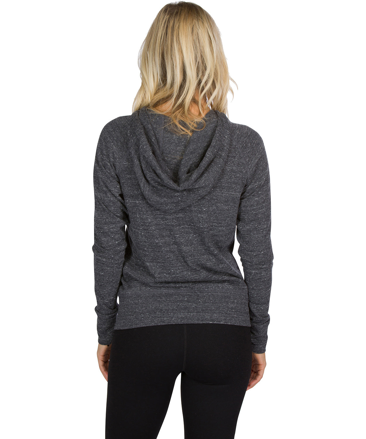 Lightweight black zip up hoodie womens best sale