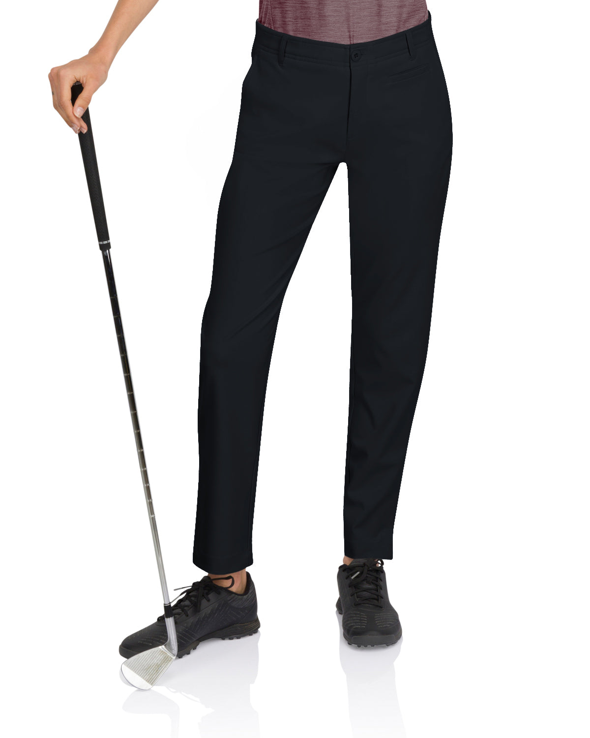 Three Sixty Six Women's Quick Dry Golf Pants - Front Coin Pocket