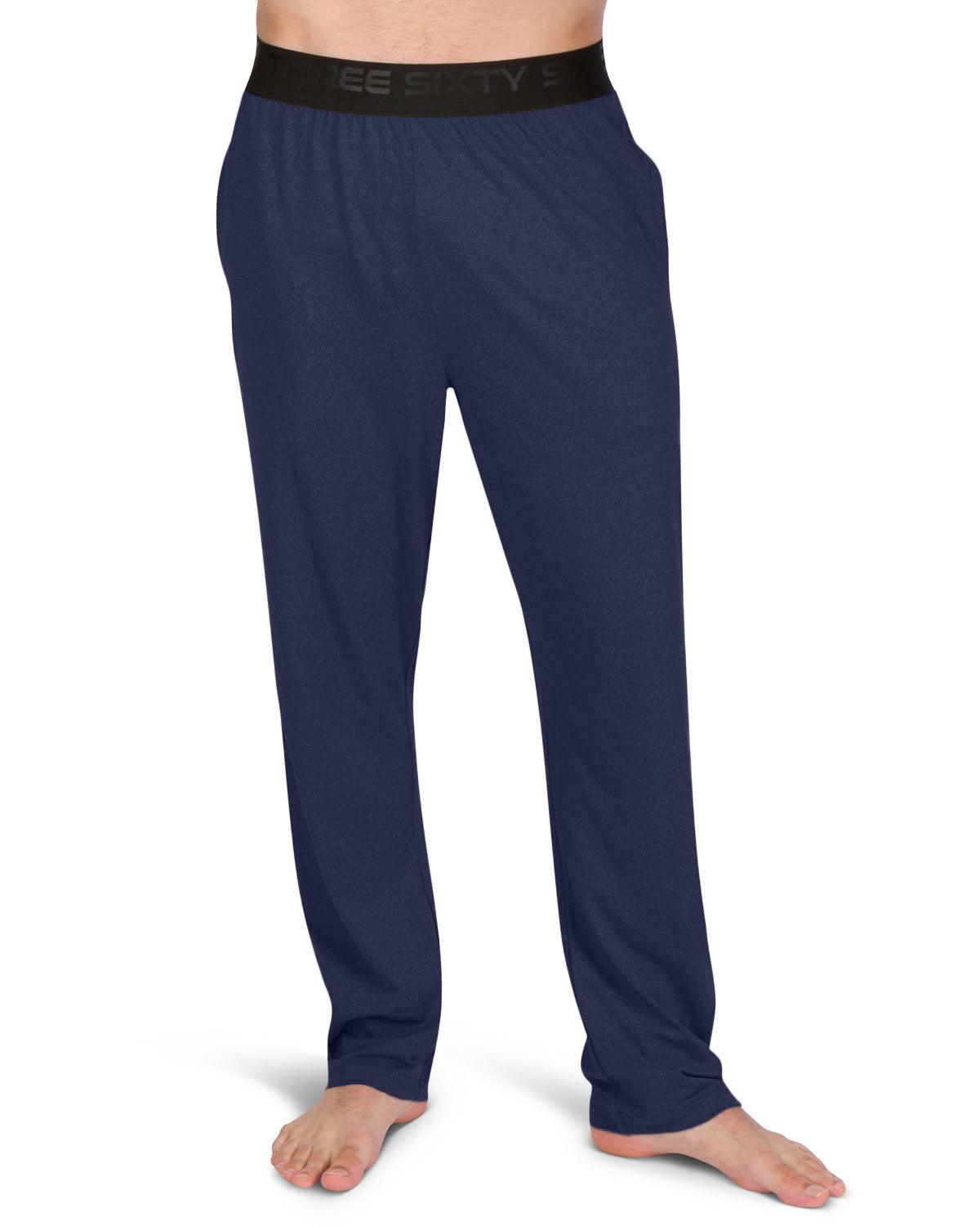 Performance Dry Fit Pajama Pants for Men Stretch Lounge Pjs with Poc