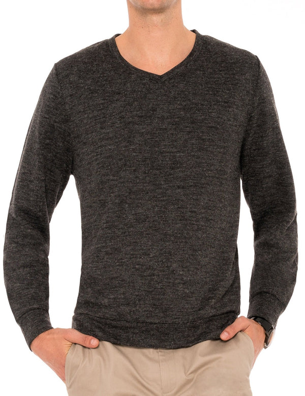 Mens V Neck Sweater - Moisture Wicking Dry Fit - Lightweight Fashion S