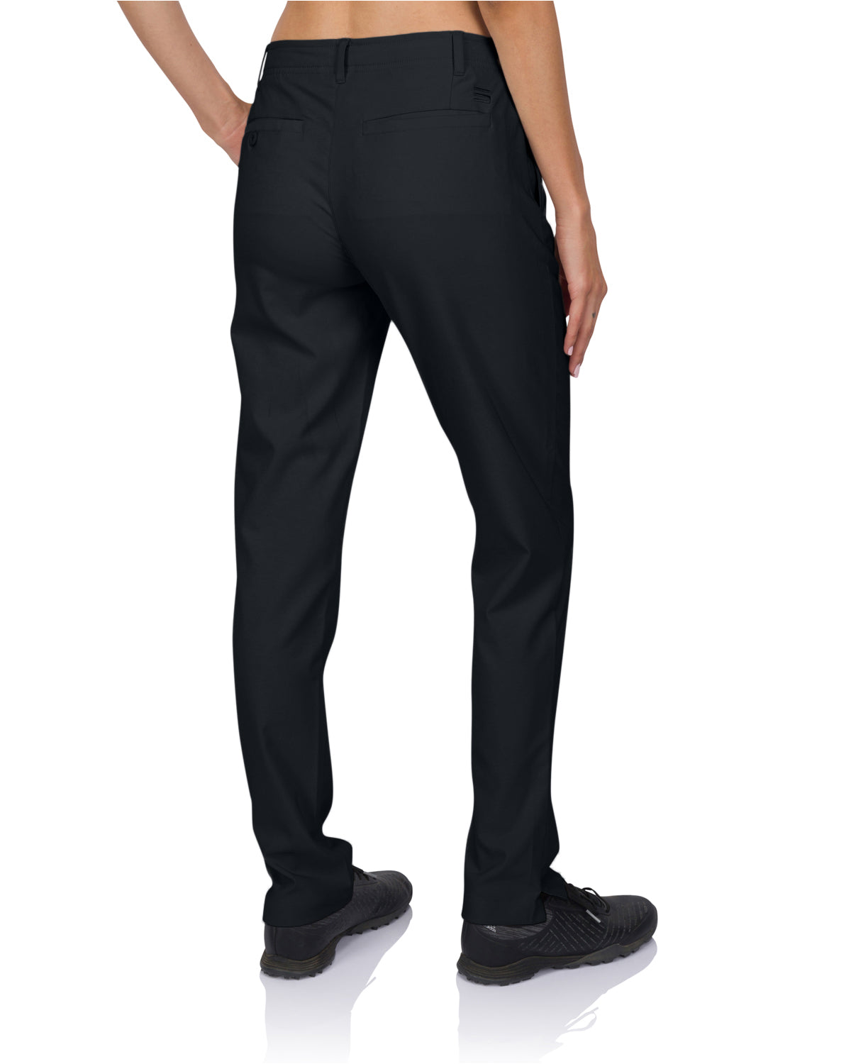 Women’s Quick Dry Golf Pants - Lightweight w/ 4-Way Stretch Fabric.  Moisture Wicking, Anti-Odor Tech, UPF 50+ Sun Protection