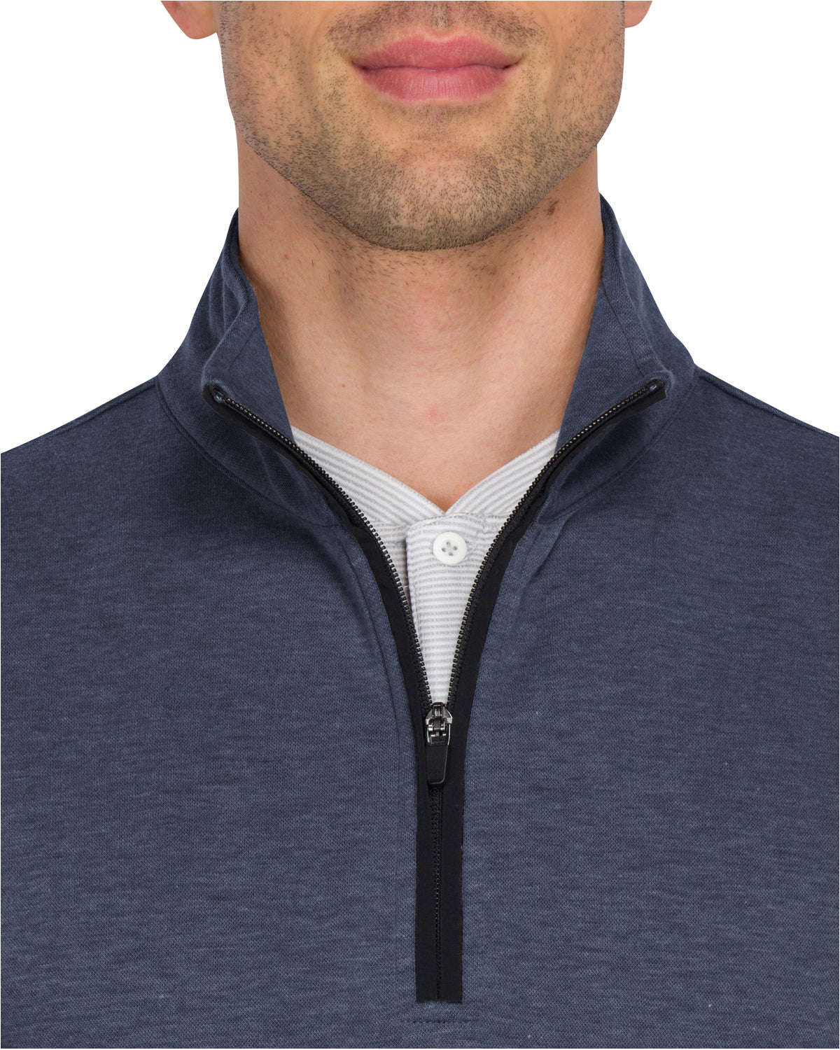 Half Zip Golf Pullover with Pockets