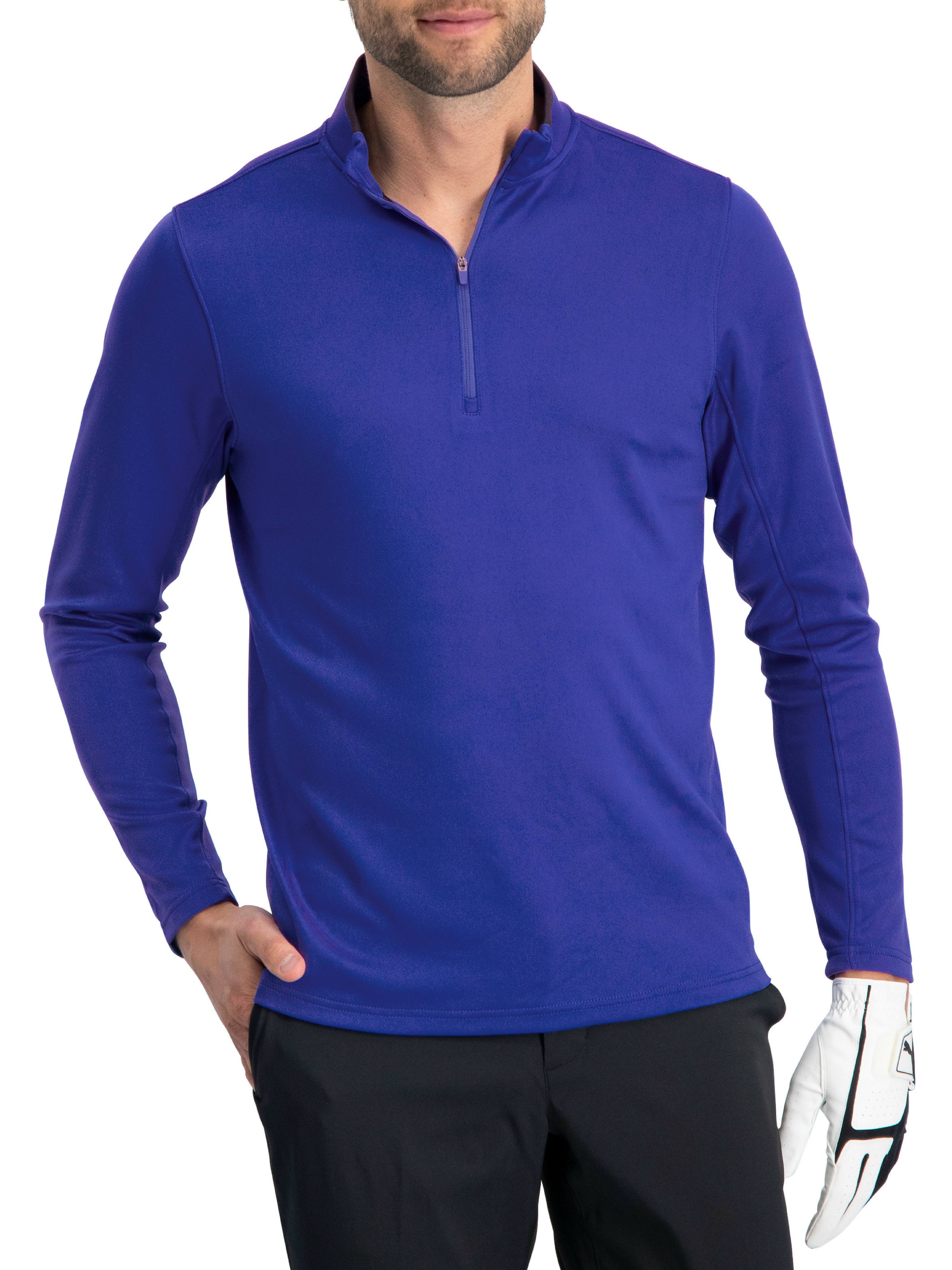 Fleece Golf Half Zip Pullover