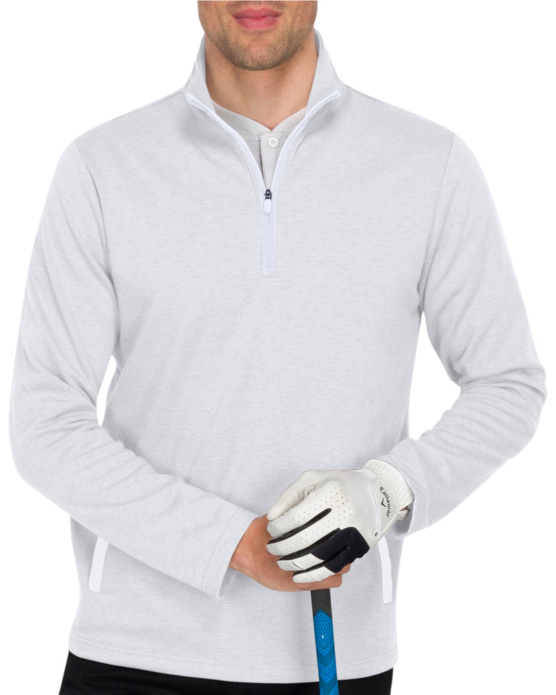 Three Sixty Six Dry Fit Pullover Sweater for Men - Half Zip Golf Jacke